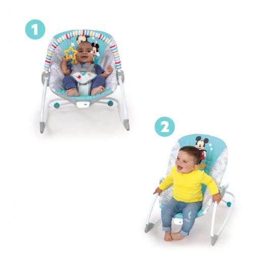 Bright Starts Rezgő hintaszék MICKEY MOUSE Original Bestie™ 0hó+ 18 kg-ig