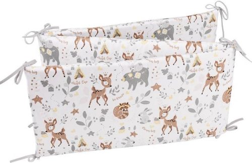 3 részes Minky Babaágynemű, Őzike + Ajándék macipárna