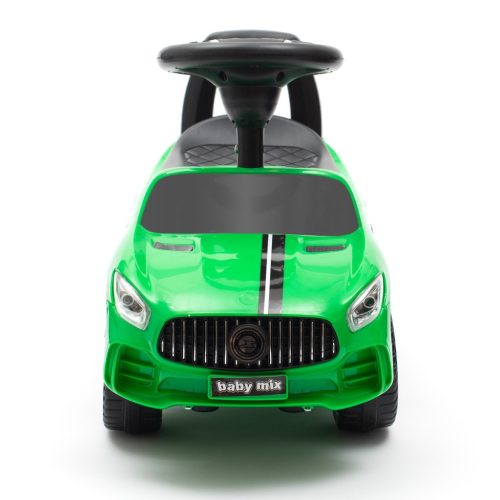 BabyMix Bébitaxi, Zenélő és Világító, Négykerekű Racer Zöld