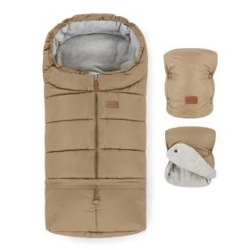   PETITE&MARS Téli Szett Jibot+kézmelegítő kesztyű Sweet Coffee