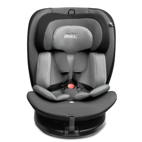 Caretero Mokki I-SIZE, 40-150cm, Isofix, 360Forgatható, Szürke