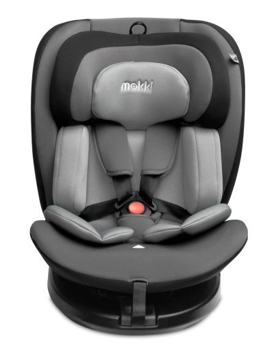 Caretero Mokki I-SIZE, 40-150cm, Isofix, 360Forgatható, Szürke