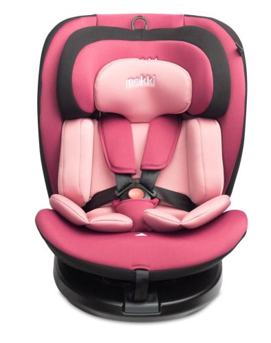 Caretero Mokki I-SIZE, 40-150cm, Isofix, 360Forgatható, Rózsaszín