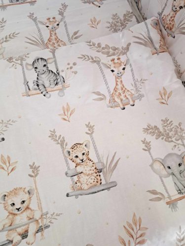 3részes Babaágynemű - Hintázó állatkák