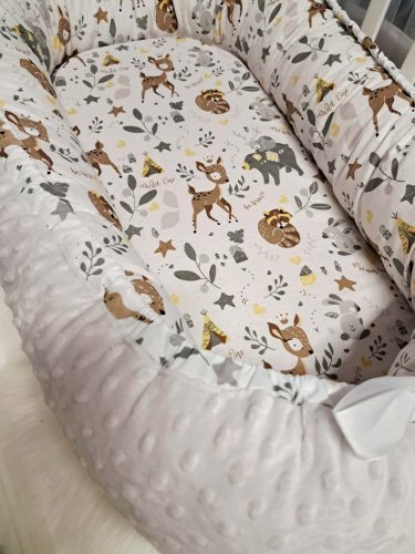 Babafészek Minky-Pamut Őzike