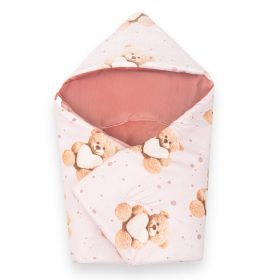 Utazótakaró Bélelt Hordozóba Köthető- Púder Mackó