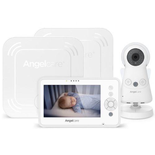 Angelcare AC25_2SP baby movement monitor with video & sound  2 lapos légzésfigyelő és kamerás bébiőr