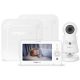 Angelcare AC25_2SP baby movement monitor with video & sound  2 lapos légzésfigyelő és kamerás bébiőr