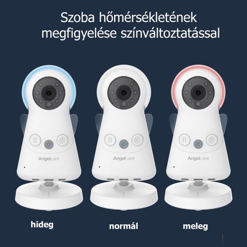 Angelcare AC25_2SP baby movement monitor with video & sound  2 lapos légzésfigyelő és kamerás bébiőr
