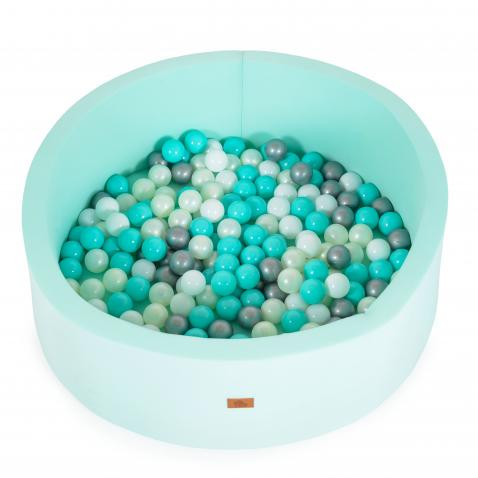 LABDAMEDENCE 200db, 5,5cm labdával menta/szürke