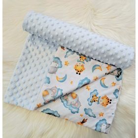 Babatakaró Minky Kék felhős