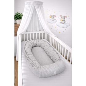 Babafészek Waffle Szürke