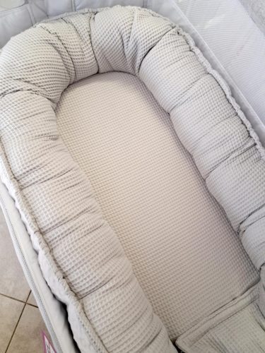 Babafészek Waffle Szürke