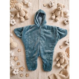 Csillagoverál Babysoft, pamut béléssel, Maci zsálya