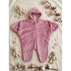 Csillagoverál Babysoft, pamut béléssel, Szafari mályva