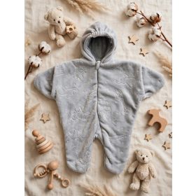 Csillagoverál Babysoft, pamut béléssel, Szafari Szürke