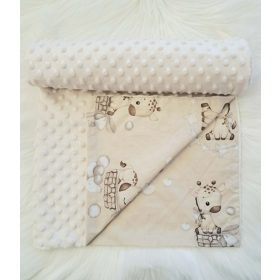 Babatakaró Minky Bézs Zsiráf