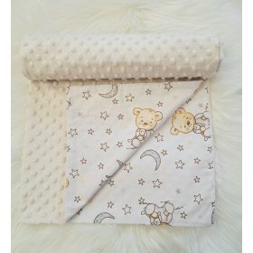 Babatakaró Minky Bézs Csillagos maci