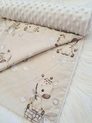 Babatakaró Minky Bézs Zsiráf