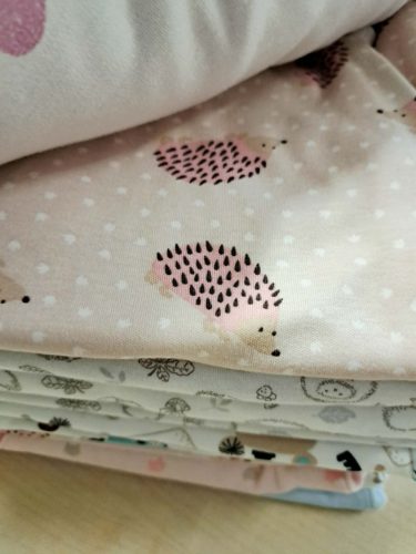 Átmeneti 2rétegű Pamut Hálózsák 56-62 Beni süni