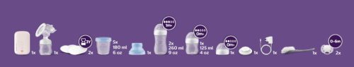 Philips AVENT Elektromos mellszívó készlet SCD340/31