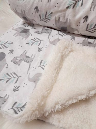 Sherpa Babatakaró Elefánt 75x100cm