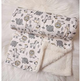 Sherpa Babatakaró Oroszlános 75x100cm