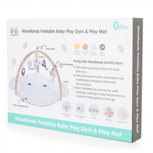 Játszószőnyeg Fa Ívvel Kék Elefánt