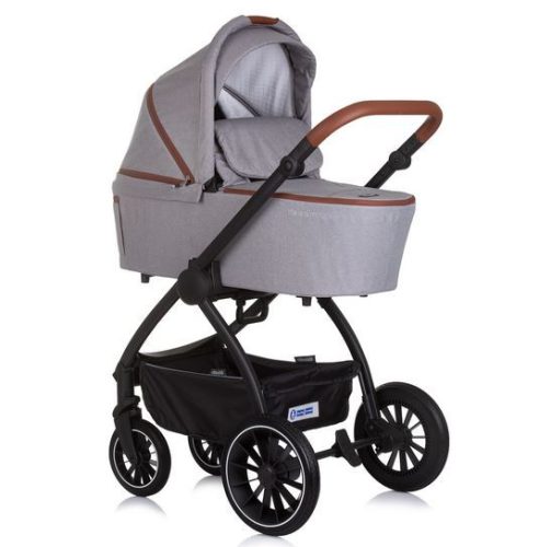 Chipolino Prestige 3az1-ben multifunkciós babakocsi - Cloud Grey