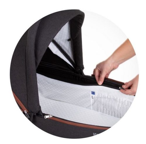Chipolino Prestige 3az1-ben multifunkciós babakocsi - Cloud Grey
