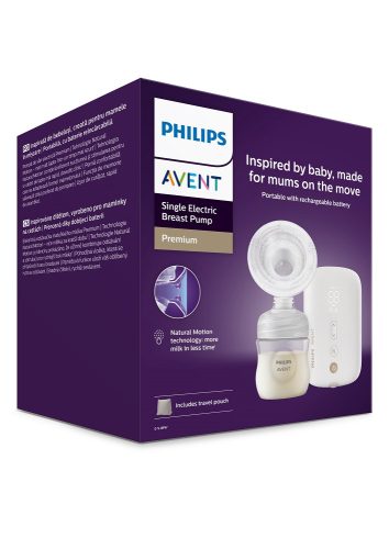 Philips AVENT Elektromos mellszívó, tölthető SCF396/31