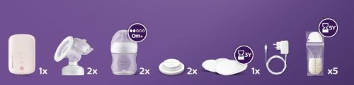 Philips AVENT Elektromos mellszívó DUO SCF397/31