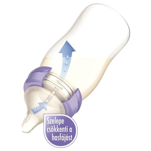 Lansinoh Etetőcumi NaturalWave® természetes hullámvonalú, lassú folyású, XS