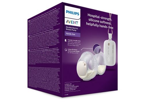 Philips AVENT Elektromos mellszívó Hands-Free DUO Premium Plus SCF532/11