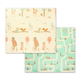   BabyOno összehajtható játszószőnyeg szivacs, 180x200cm Mackó