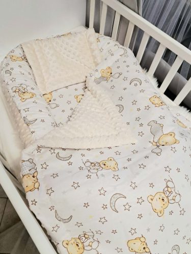 Babafészek 3részes- Minky Csillagos Maci, 