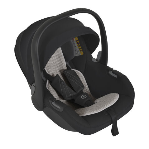 AIRLUXE autós hordozó párna, izzadásgátlós 40-87cm Szürke