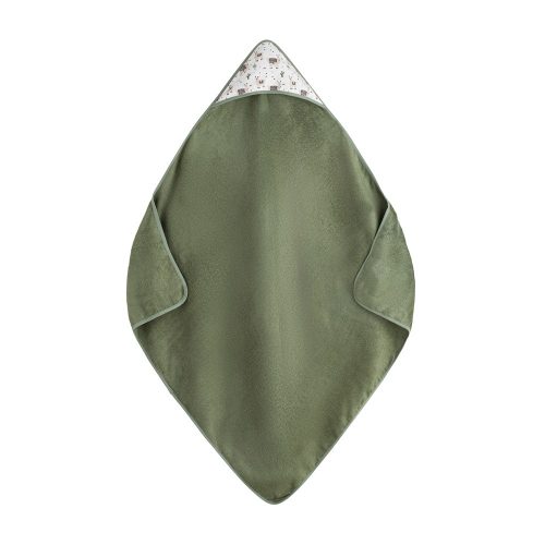 PETITE&MARS Bambusz törölköző kapucnival, 3db-os pelenka és szundikendő! Lama Vibes