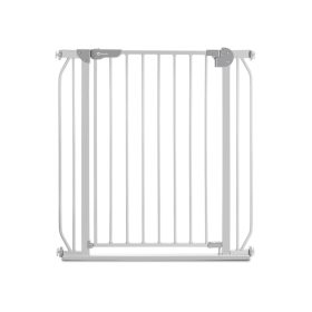   Lionelo Truus Slim biztonsági ajtórács - Grey (75-105 cm) 2 db toldóval! 