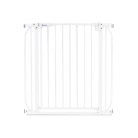   Lionelo Truus Slim biztonsági ajtórács - White (75-105 cm) 2 db toldóval!