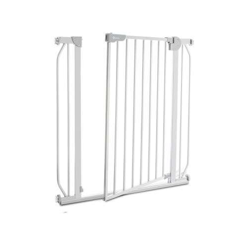 Lionelo Truus Slim biztonsági ajtórács - Grey (75-105 cm) 2 db toldóval! 