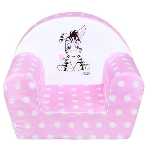 Rózsaszín Zebra Babafotel!Levehető Huzattal
