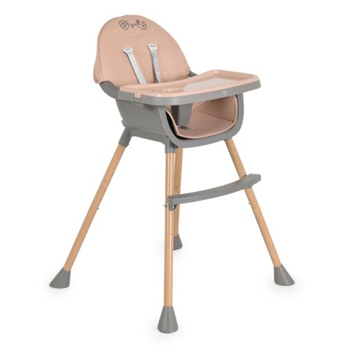 Moni Biscotti 2in1 Etetőszék - pink