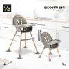 Moni Biscotti 2in1 Etetőszék - Szürke