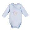 Body Lapolós Newborn -Kék Maci 50