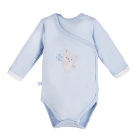 Body Lapolós Newborn -Kék Maci 50