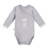 Body Lapolós Newborn -Szürke 50