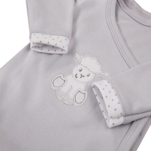 Body Lapolós Newborn -Szürke 50