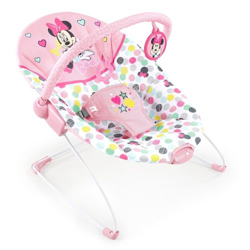 Bright Starts Disney Baby Rezgő pihenőszék Minnie Mouse Spotty Dotty