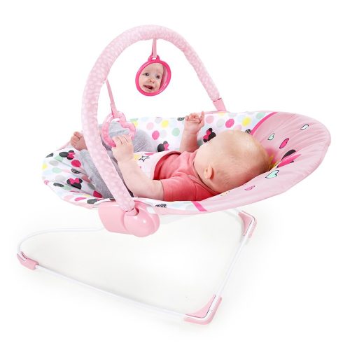 Bright Starts Disney Baby Rezgő pihenőszék Minnie Mouse Spotty Dotty